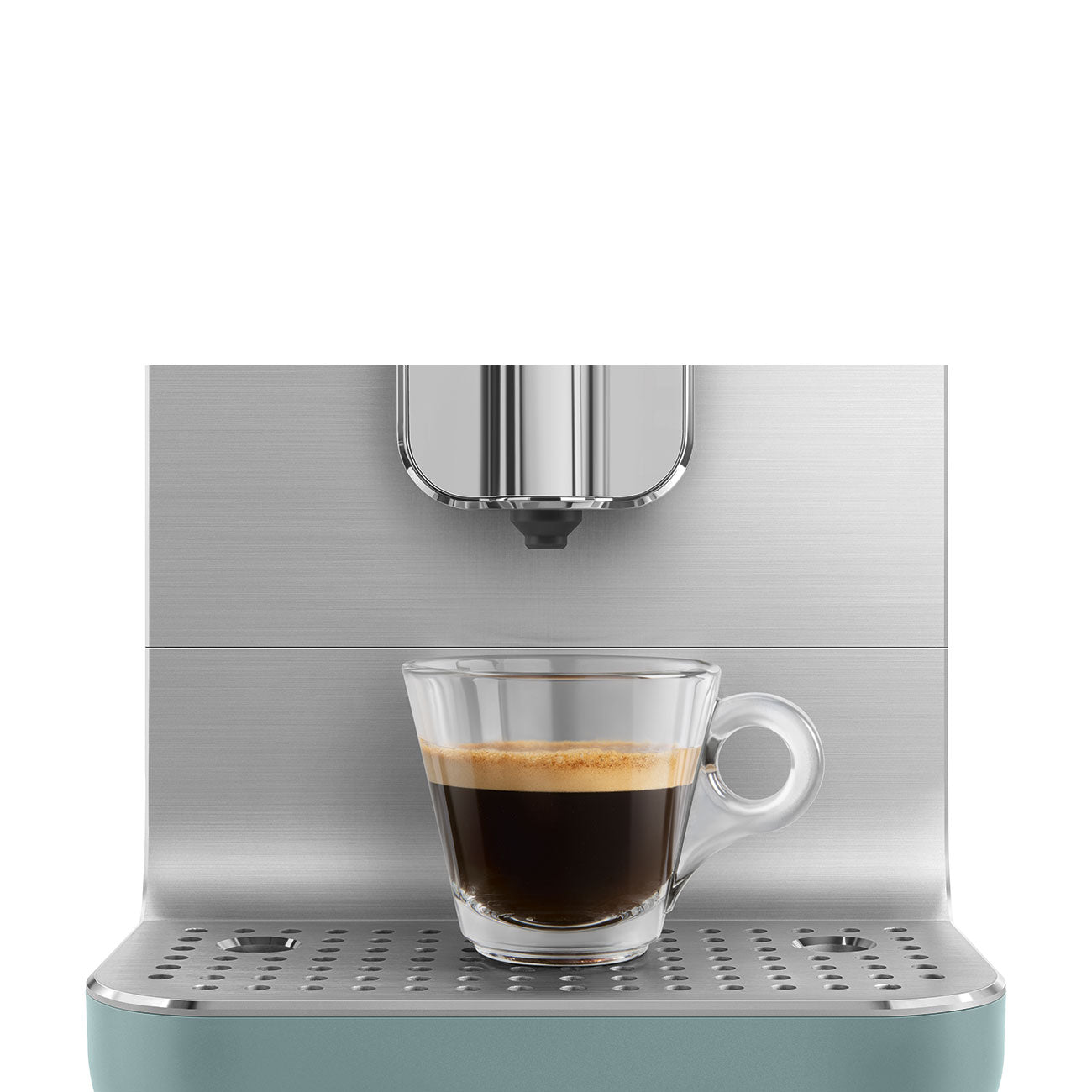 Automatic Coffee Machine with Milk Auto Milk Frother - Matte Emerald Green