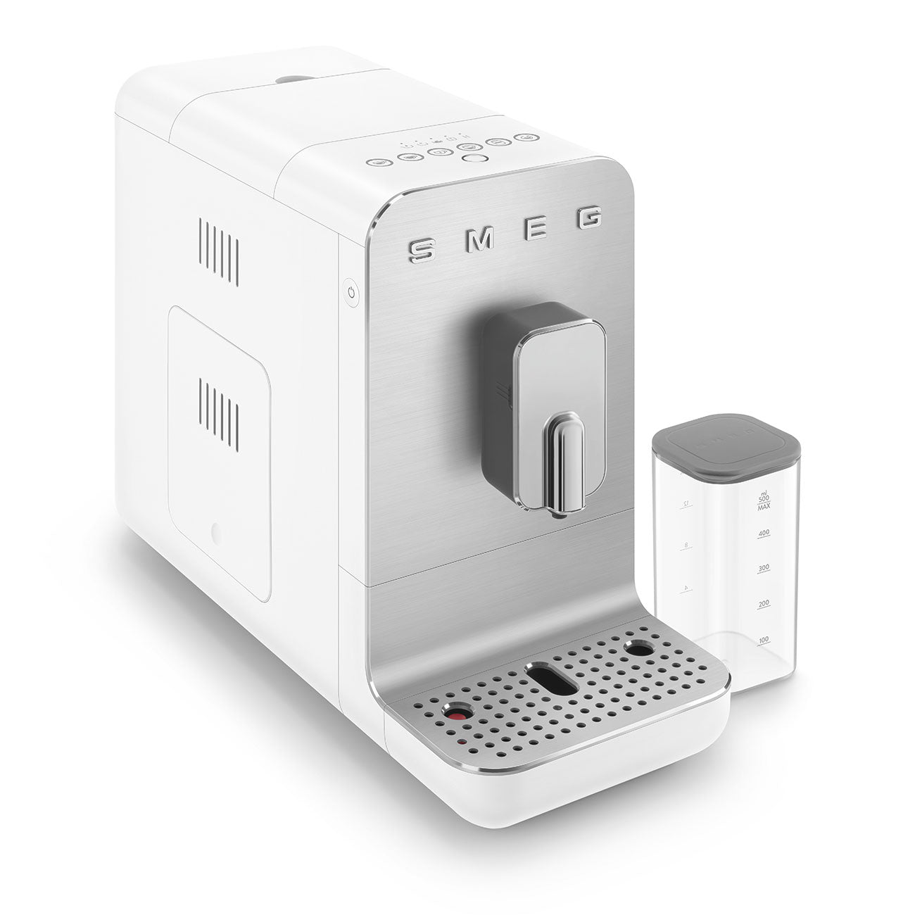 Automatic Coffee Machine with Milk Auto Milk Frother - Matte White