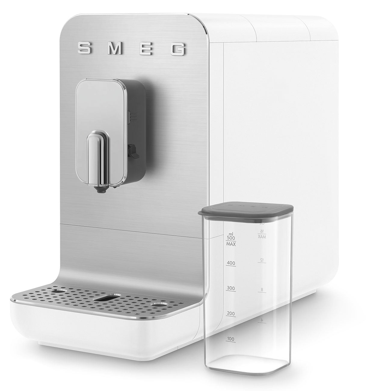 Automatic Coffee Machine with Milk Auto Milk Frother - Matte White