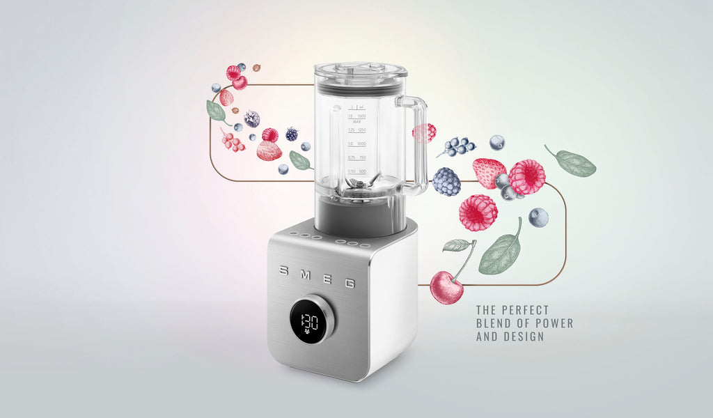SMEG High Performance Blender (White Matte)