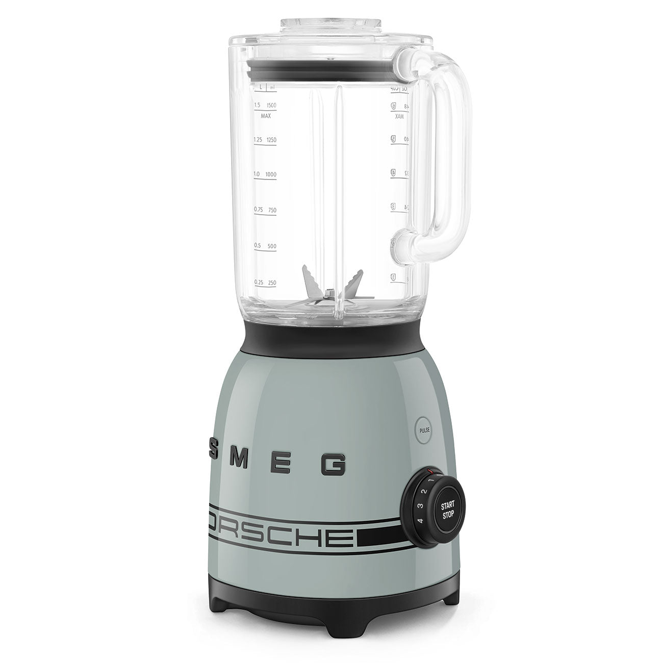Porsche x SMEG Stand Blender with Glass Jar Carrara Edition (Green Metallic)