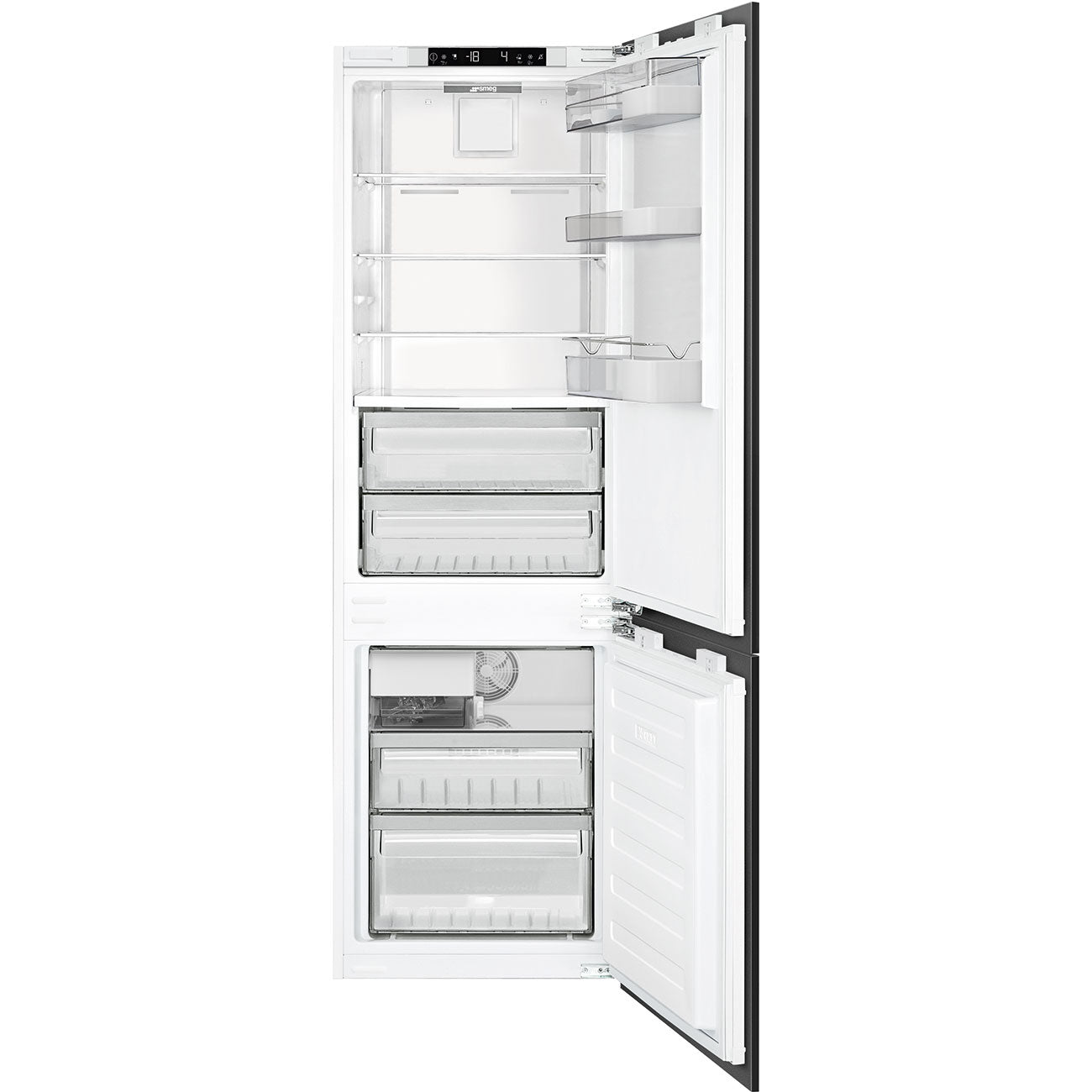 24" Panel Ready Built-In Fridge w/ Btm FZ & Auto Ice