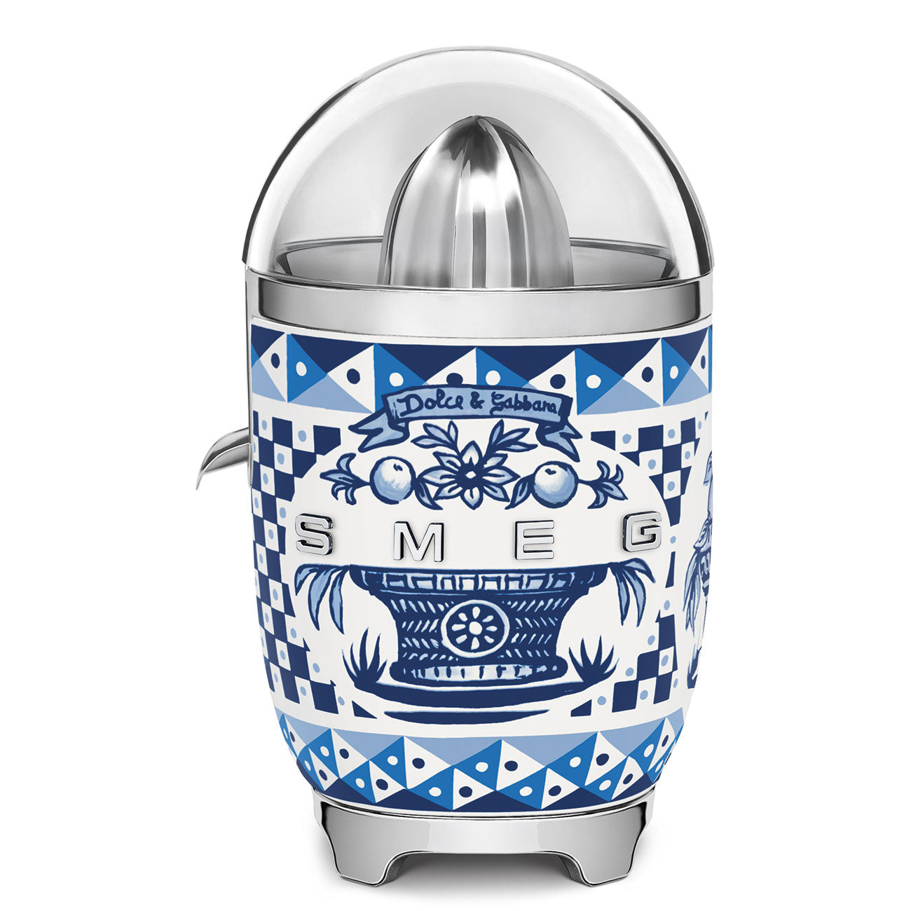 SMEG x D&G Citrus Juicer (Blu Mediterraneo)
