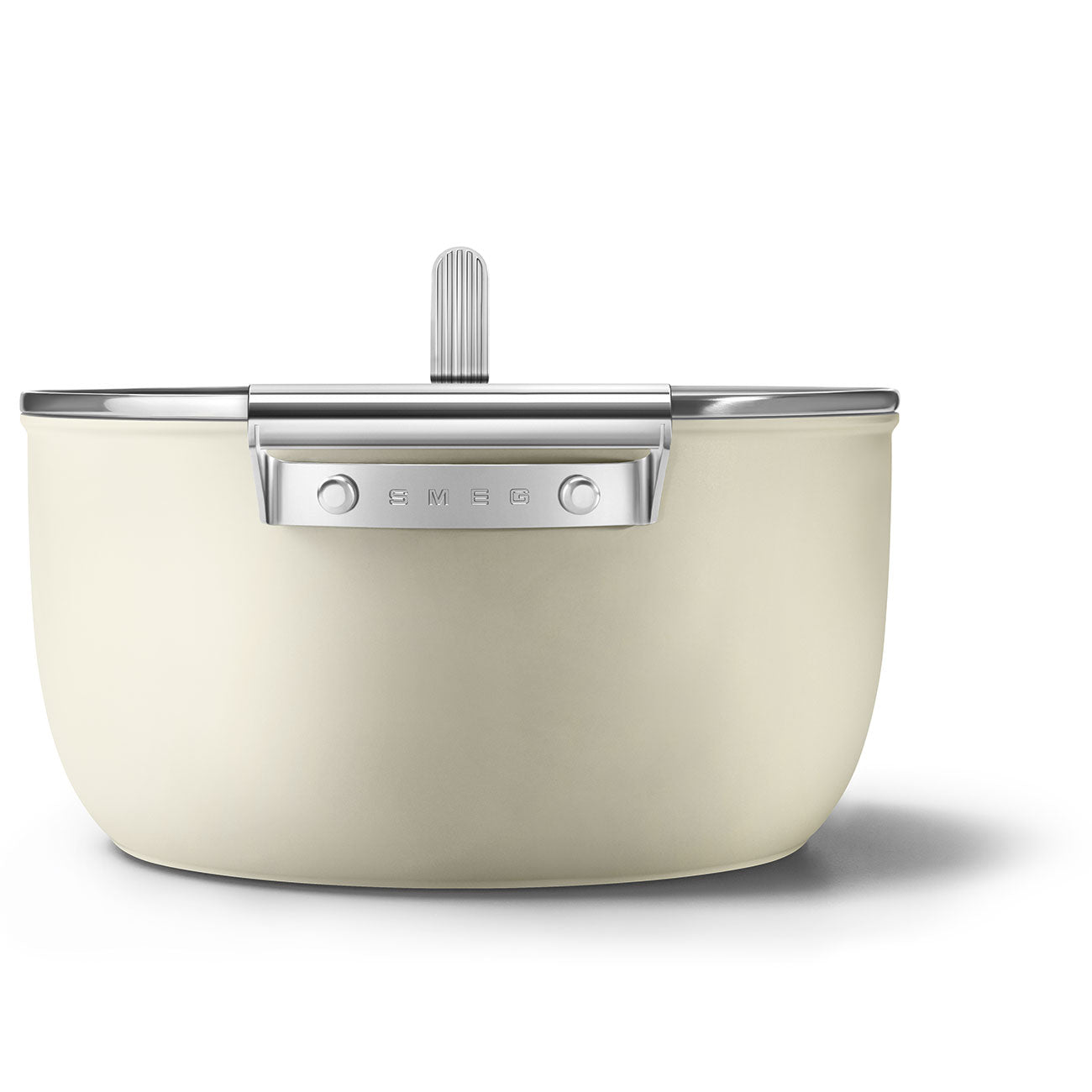 26cm Casserole Dish with Lid - Cream