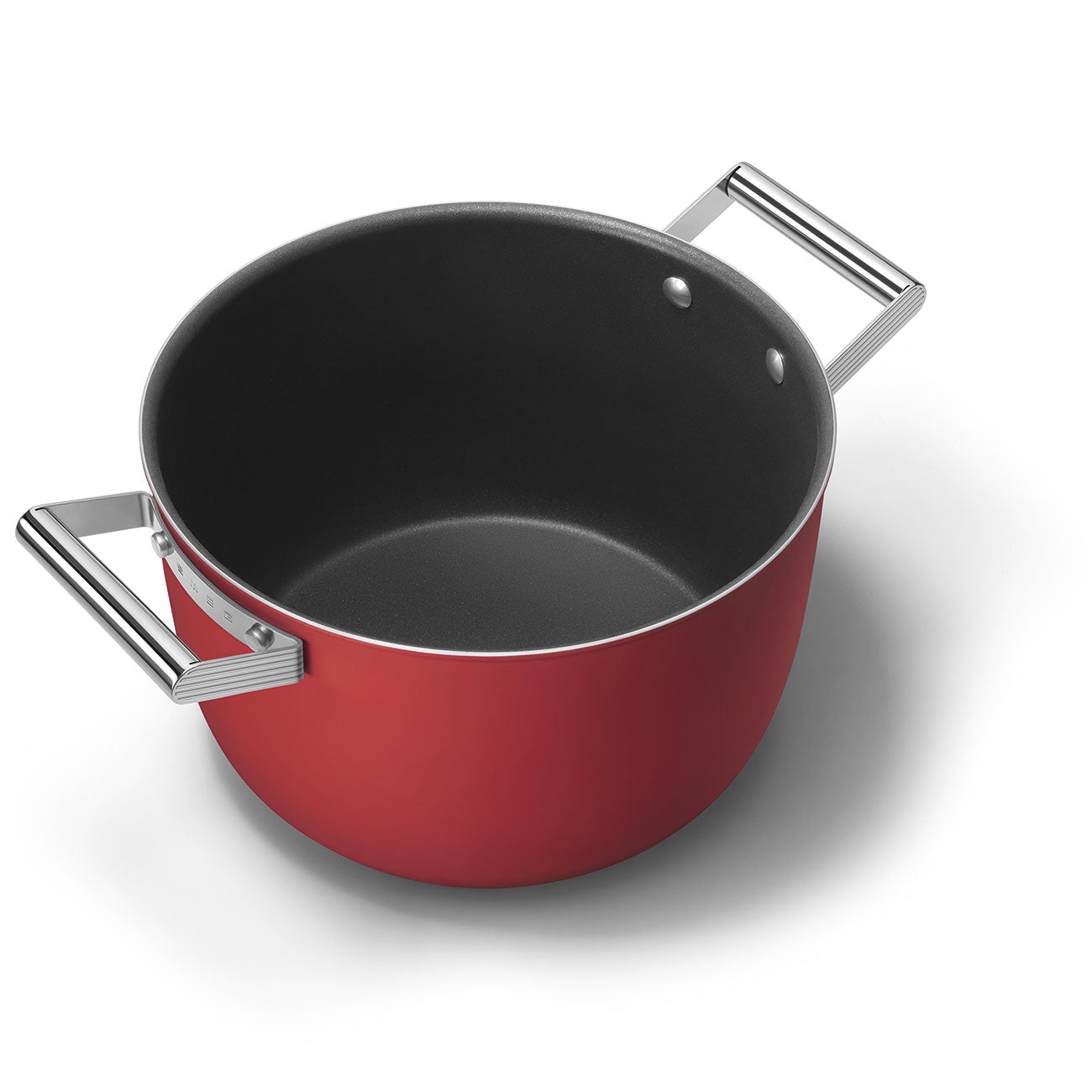 SMEG Casserole with Lid 26cm (Red)