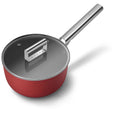 SMEG Sauce Pan with Lid 20cm (Red)
