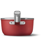 SMEG Sauce Pan with Lid 20cm (Red)