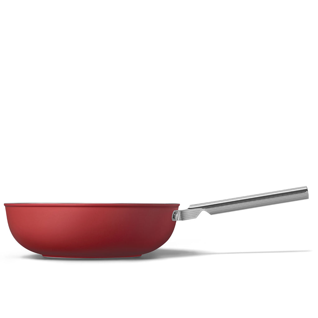 SMEG Wok 30cm (Red)