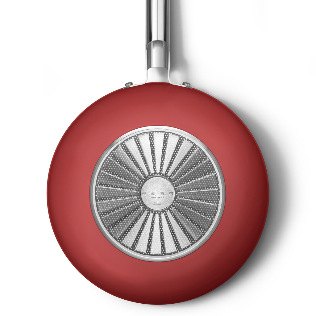 SMEG Wok 30cm (Red)