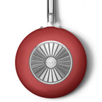 SMEG Wok 30cm (Red)