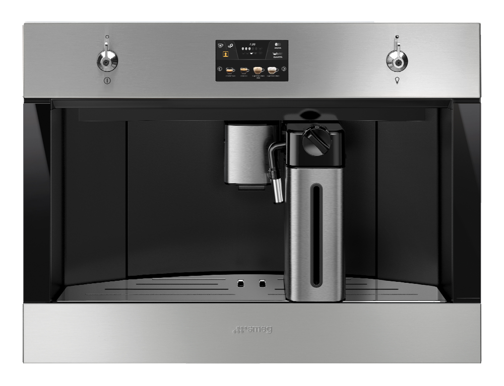 SMEG Classic 24" Built In Coffee System (Stainless Steel)