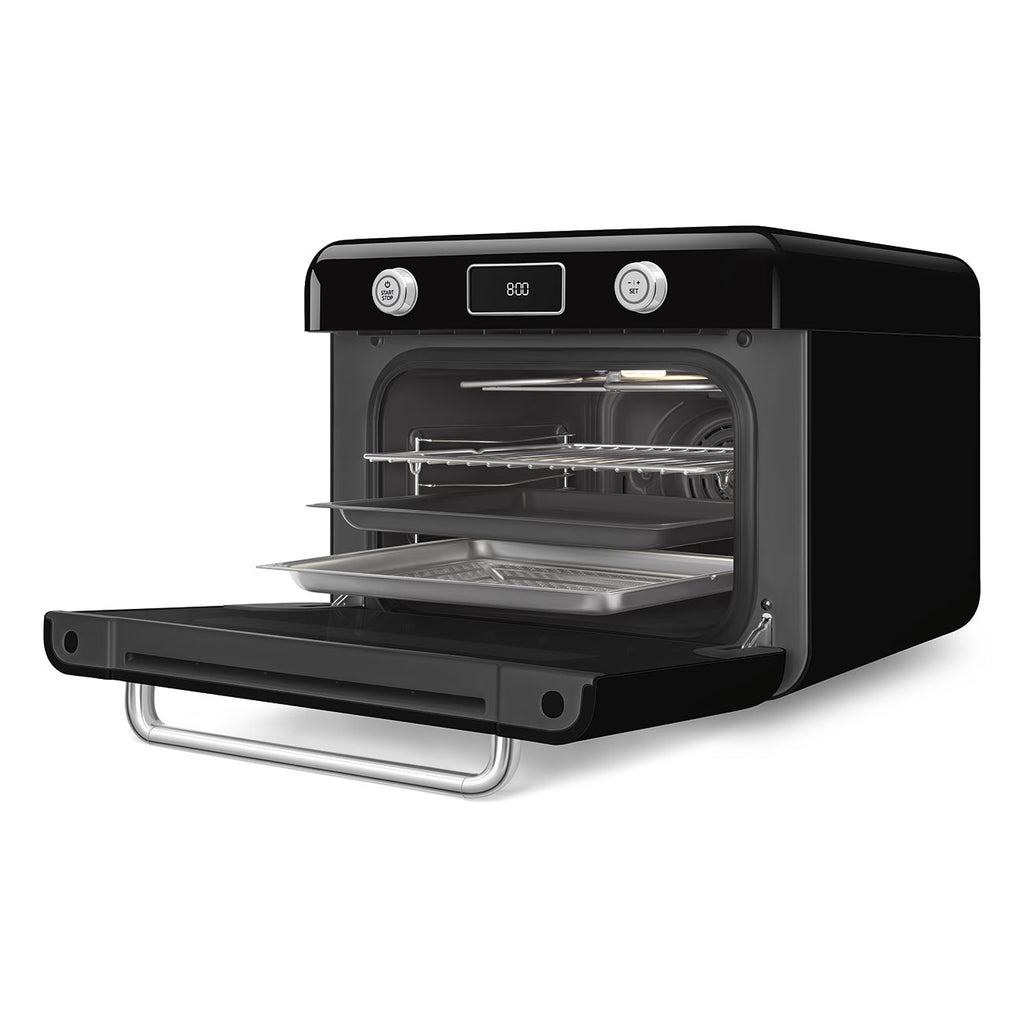 SMEG Combi Steam Oven with Air Fry (Black)