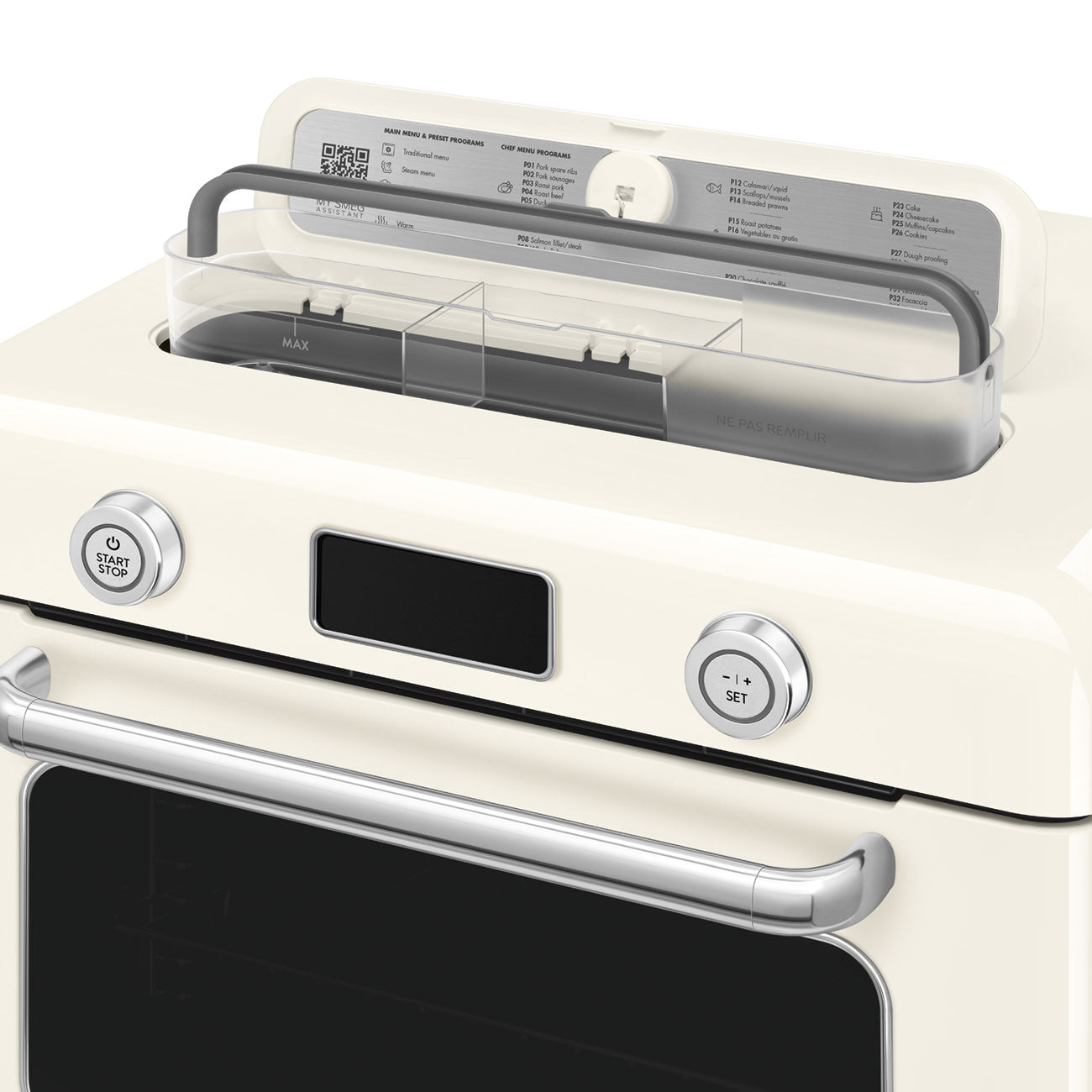 SMEG Combi Steam Oven with Air Fry (Cream)