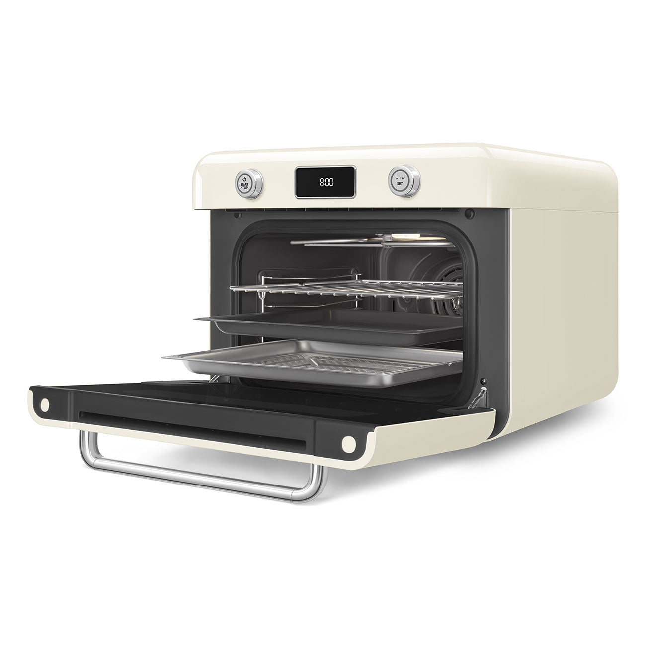 SMEG Combi Steam Oven with Air Fry (Cream)