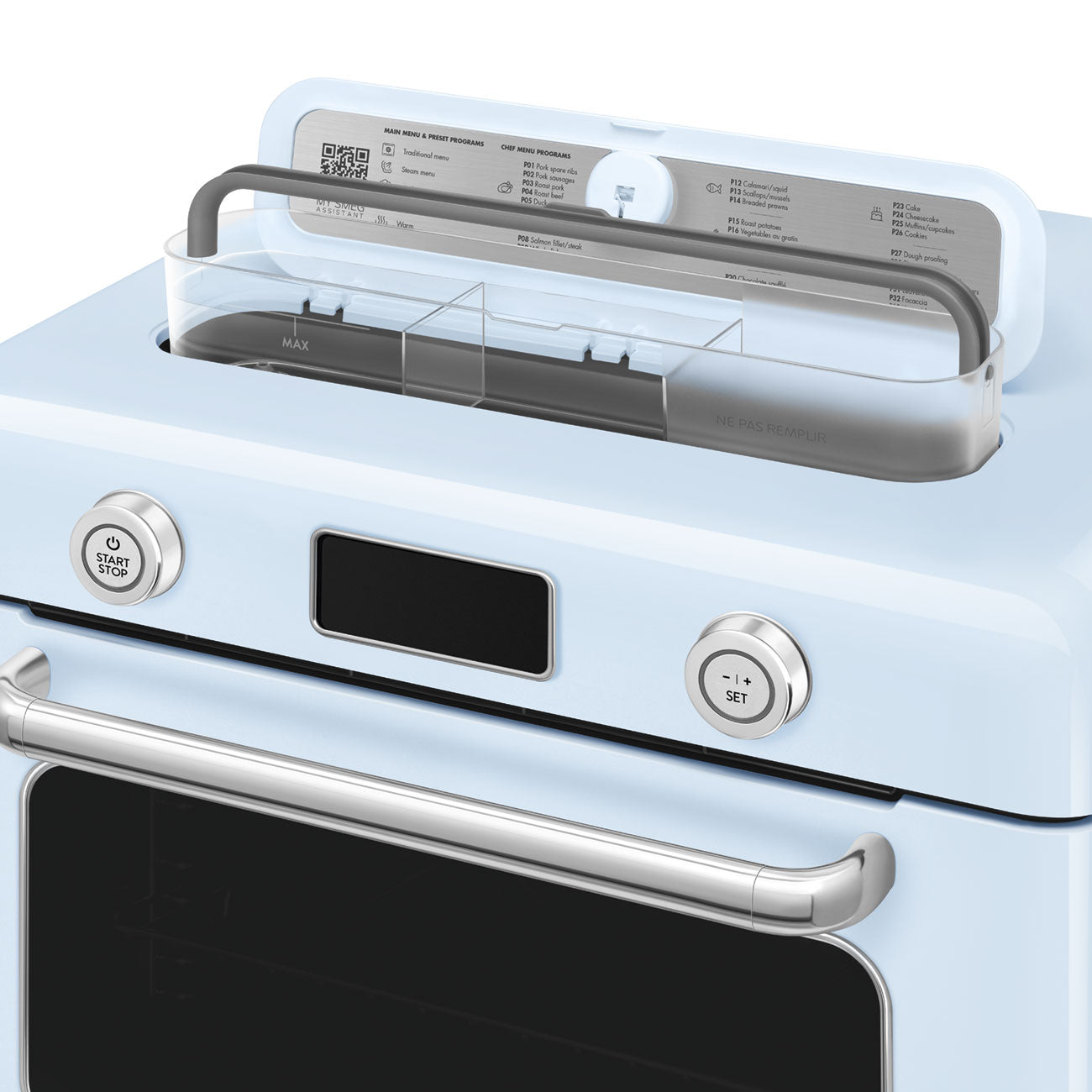 SMEG Combi Steam Oven with Air Fry (Pastel Blue)