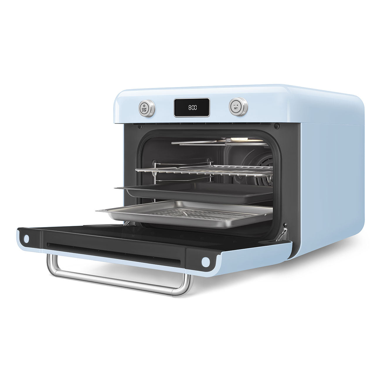 SMEG Combi Steam Oven with Air Fry (Pastel Blue)