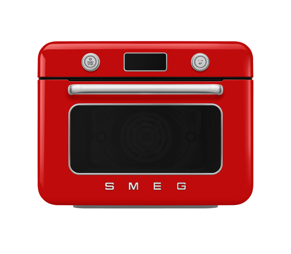 SMEG Combi Steam Oven with Air Fry (Red)