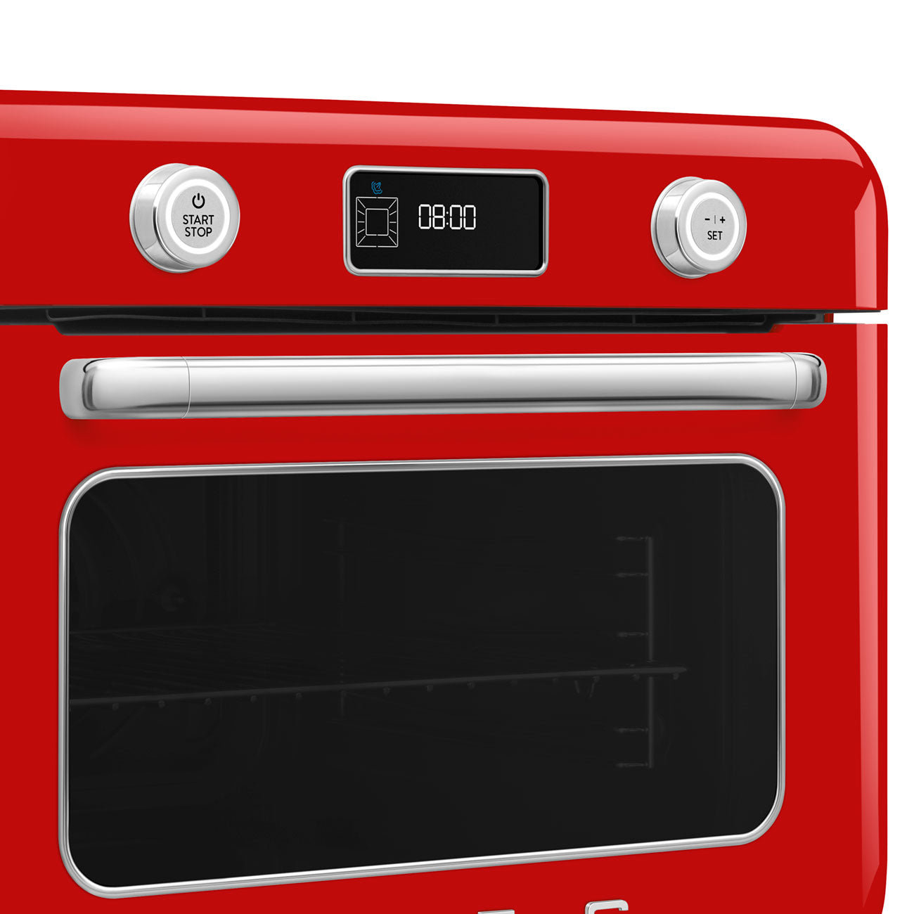 SMEG Combi Steam Oven with Air Fry (Red)