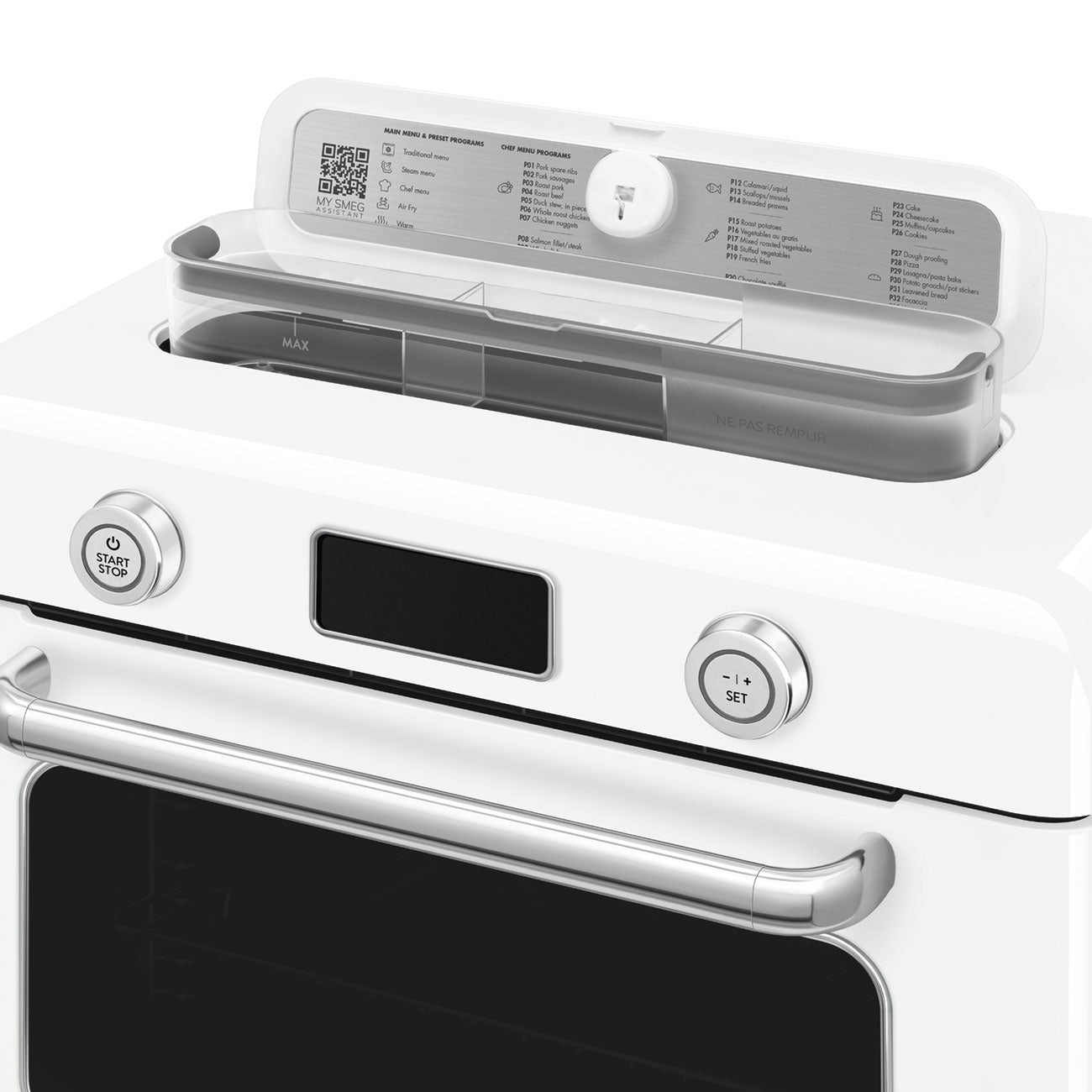 SMEG Combi Steam Oven with Air Fry (White)