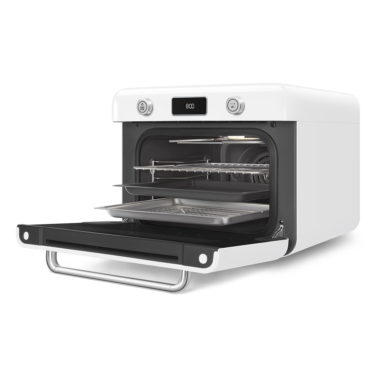 SMEG Combi Steam Oven with Air Fry (White)