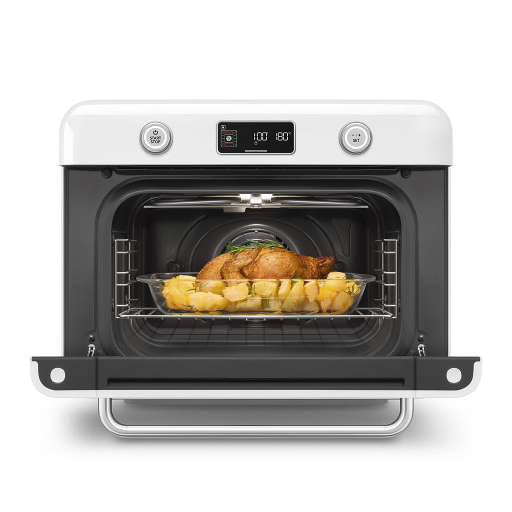 SMEG Combi Steam Oven with Air Fry (White)