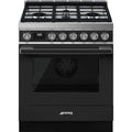 SMEG Portofino 30" All Gas Range (Anthracite)