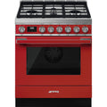 SMEG Portofino 30" All Gas Range (Red)