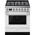 SMEG Portofino 30" All Gas Range (White)