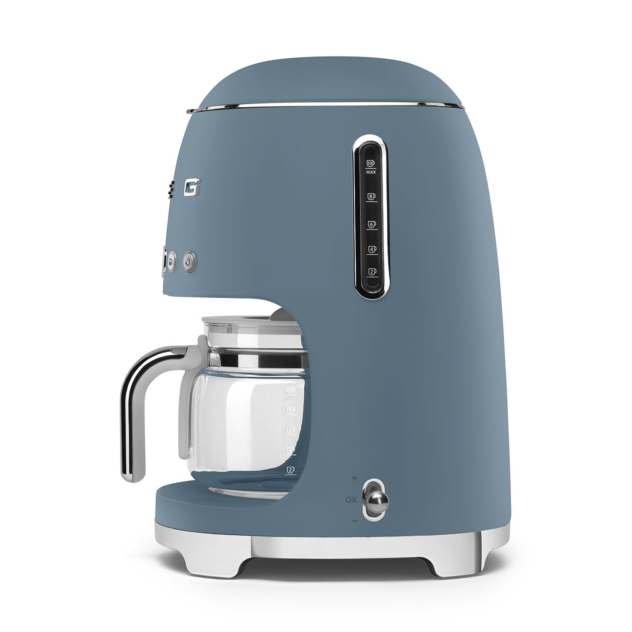 SMEG Drip Filter Coffee Machine (Storm Blue Matte)