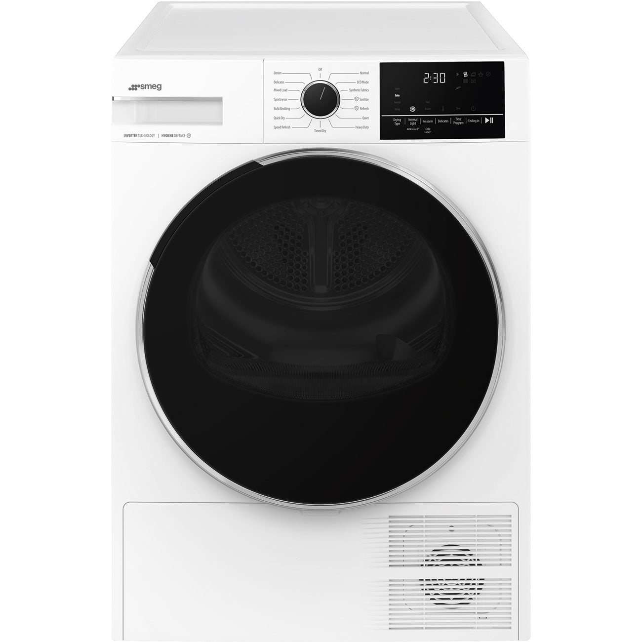 SMEG 24" Heat Pump Dryer 8 kg 240V (White)