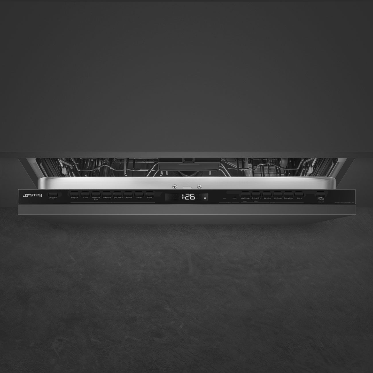 SMEG 24" Built in Dishwasher, 45 db, 2 Racks