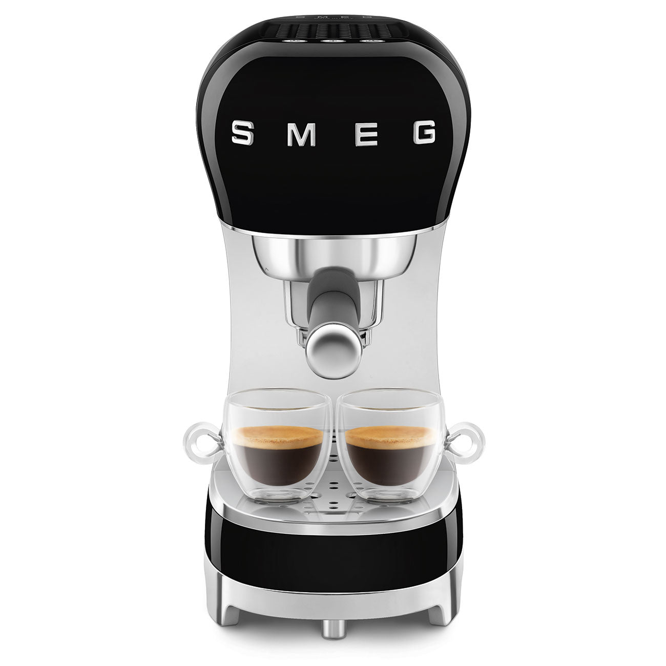 SMEG Manual Espresso Coffee Machine (Black)