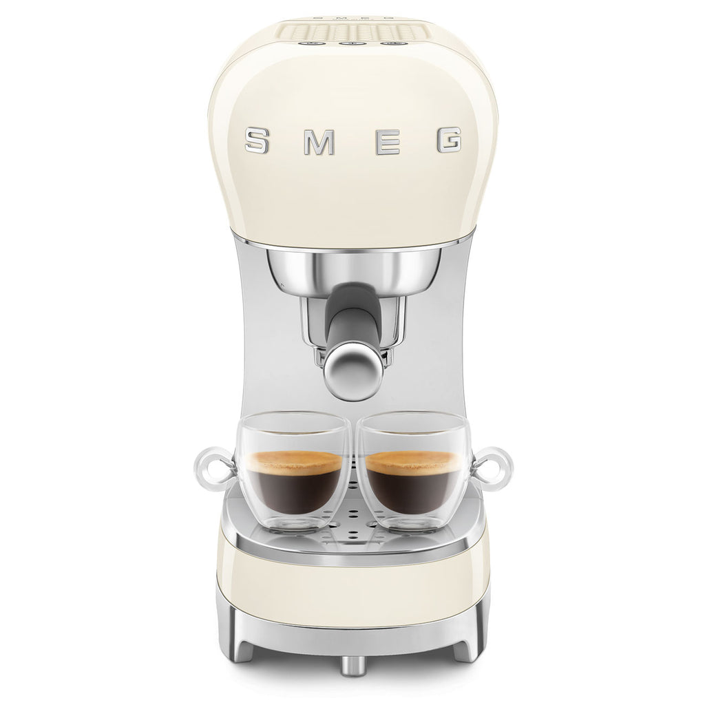 SMEG Manual Espresso Coffee Machine (Cream)