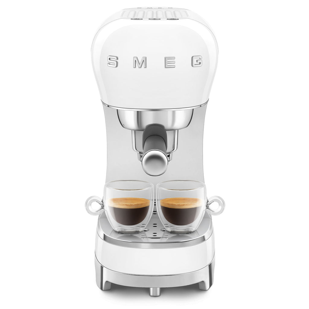 SMEG Manual Espresso Coffee Machine (White)
