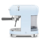 SMEG Manual Espresso Coffee Machine with Milk Frother (Pastel Blue)