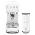 SMEG Barista Bundle - Espresso Machine + Milk Frother (Black)