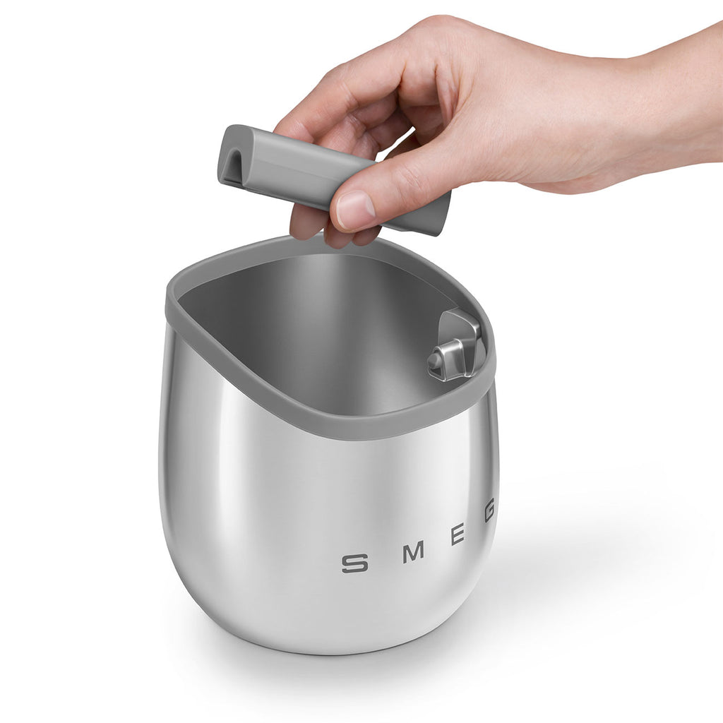 SMEG Knock Box for Espresso Machines (Stainless Steel)