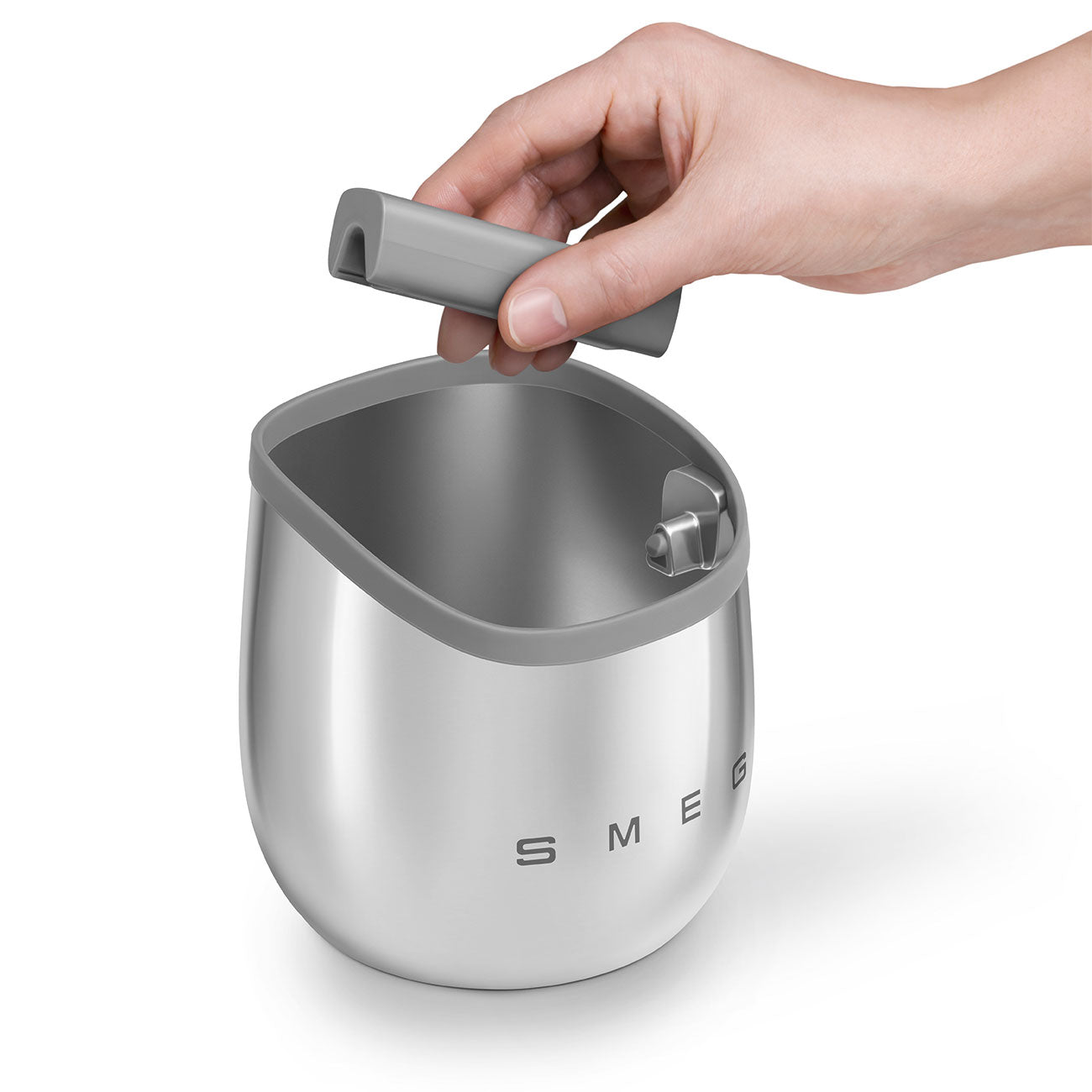 SMEG Stainless Steel Knock Box