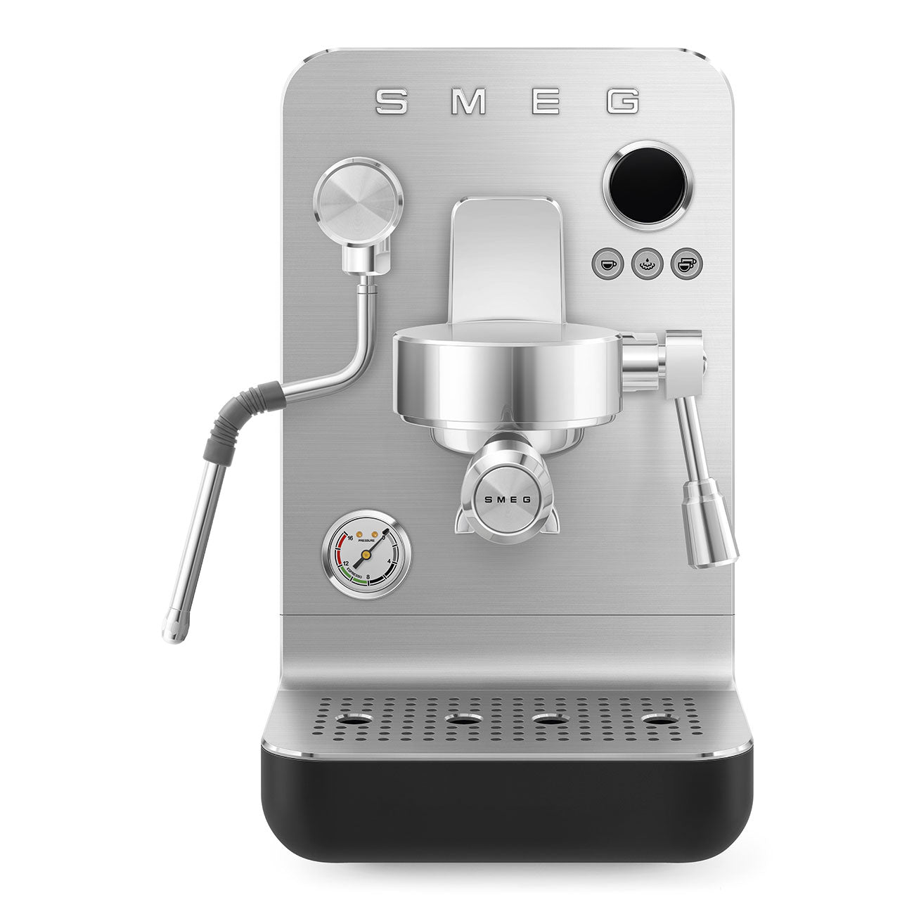 SMEG Mini Pro Manual Espresso Coffee Machine (Black Matte)