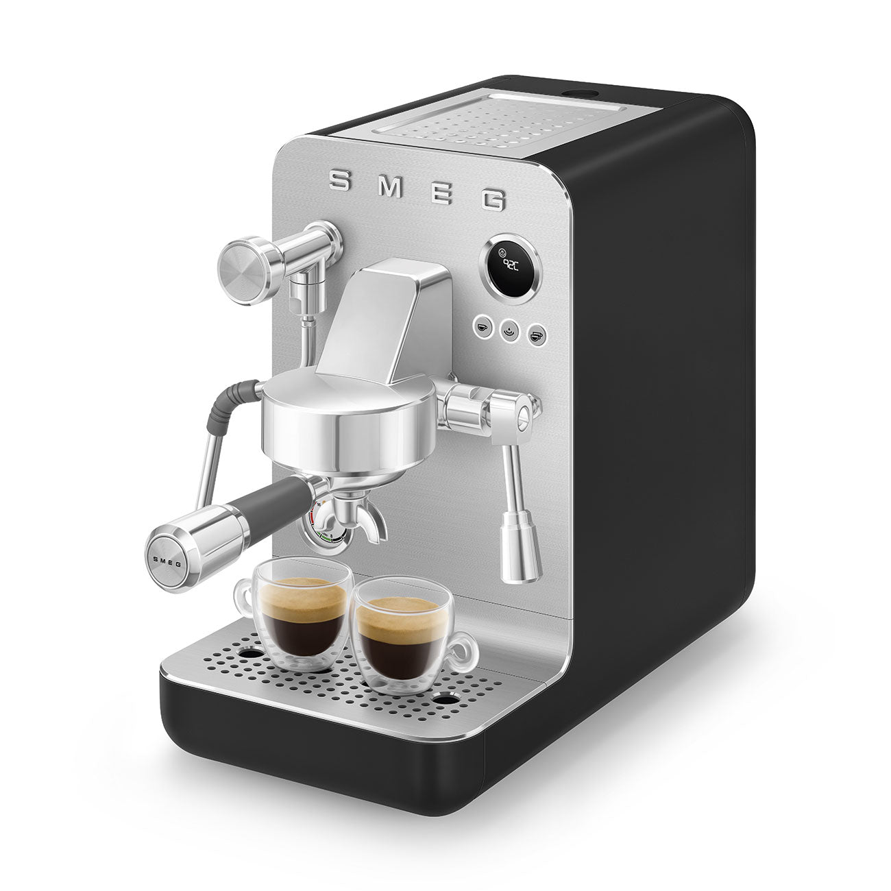 Automatic Mini-pro Espresso Machine with Steam Wand - Matte Black