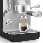 SMEG Mini Pro Manual Espresso Coffee Machine (Black Matte)