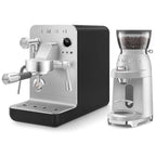SMEG Mini Pro Manual Espresso Coffee Machine (Black Matte)