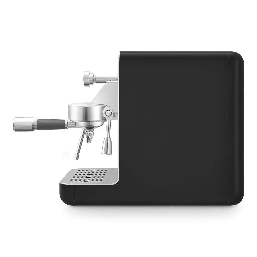 SMEG Mini Pro Manual Espresso Coffee Machine (Black Matte)