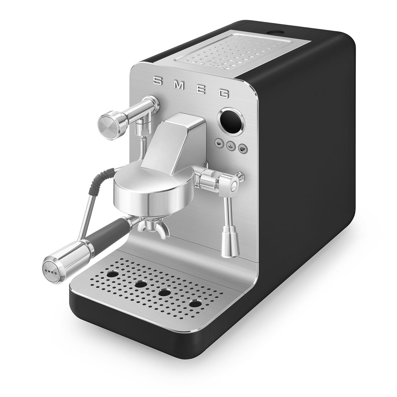 SMEG Mini Pro Manual Espresso Coffee Machine (Black Matte)
