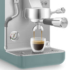 SMEG Mini Pro Manual Espresso Coffee Machine (Emerald Green Matte)
