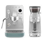 SMEG Mini Pro Manual Espresso Coffee Machine (Emerald Green Matte)
