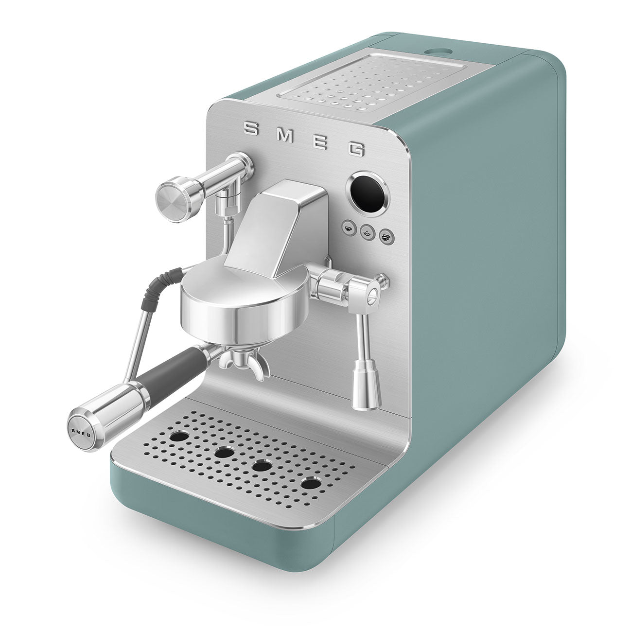 Automatic Mini-pro Espresso Machine with Steam Wand - Matte Emerald Green