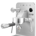 SMEG Mini Pro Manual Espresso Coffee Machine (White Matte)