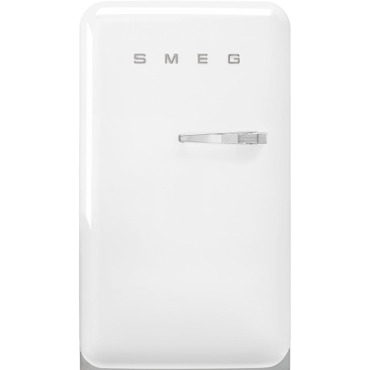 SMEG FAB10 Retro Mini Fridge Left Hinge (White)