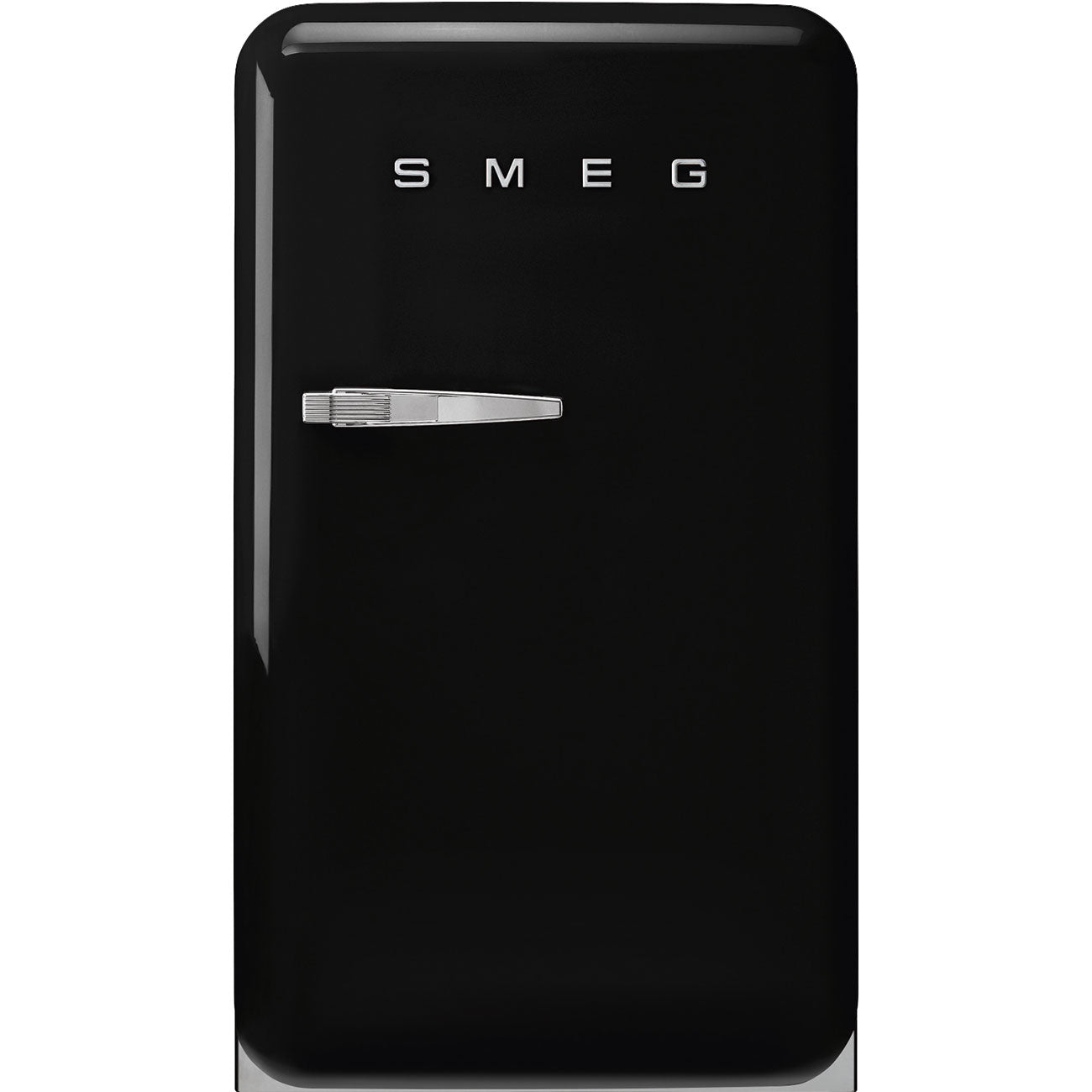 SMEG FAB10 Retro Mini Fridge Left Hinge (Black)